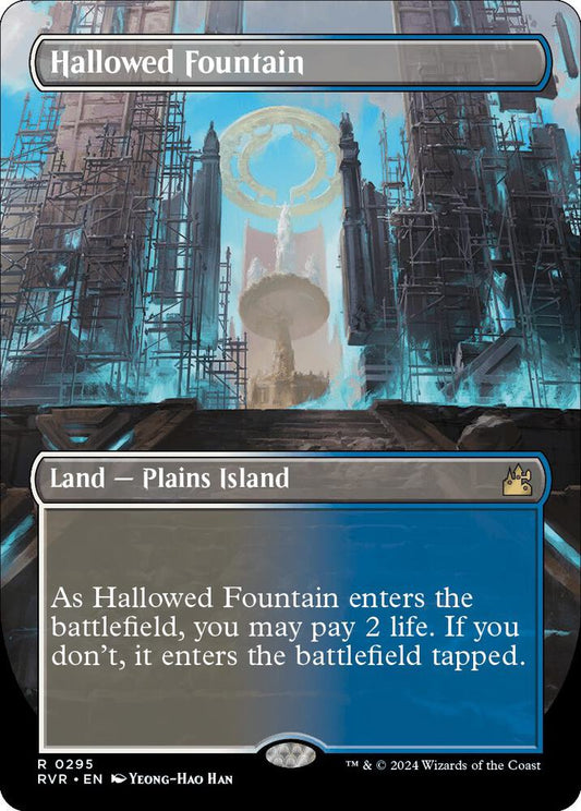 Hallowed Fountain (Borderless) - Lightly Played