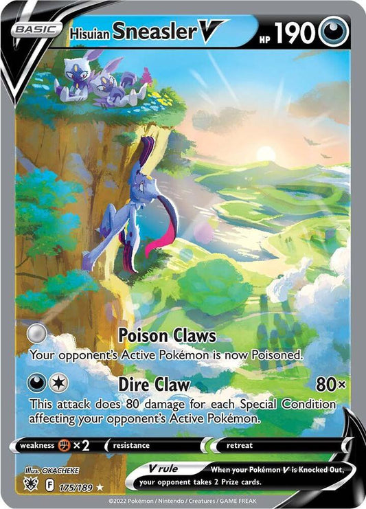 Hisuian Sneasler V (Alternate Full Art) - Lightly Played