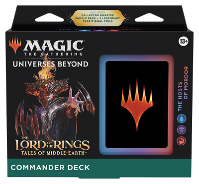 MTG LORD OF THE RINGS COMMANDER - THE HOSTS OF MORDOR