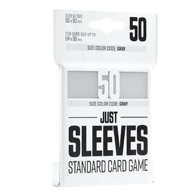 Just Sleeves 50 count - White