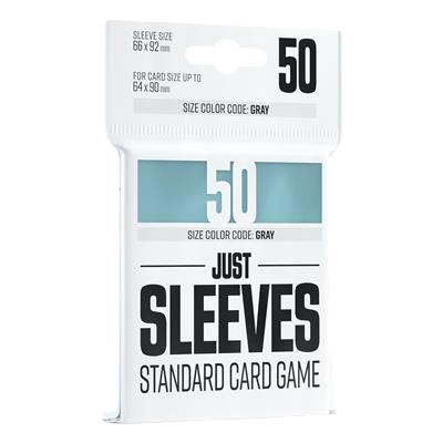 Just Sleeves 50 count - Gray