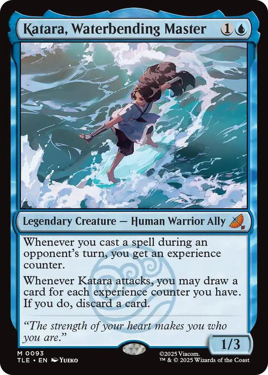 Katara, Waterbending Master - Lightly Played