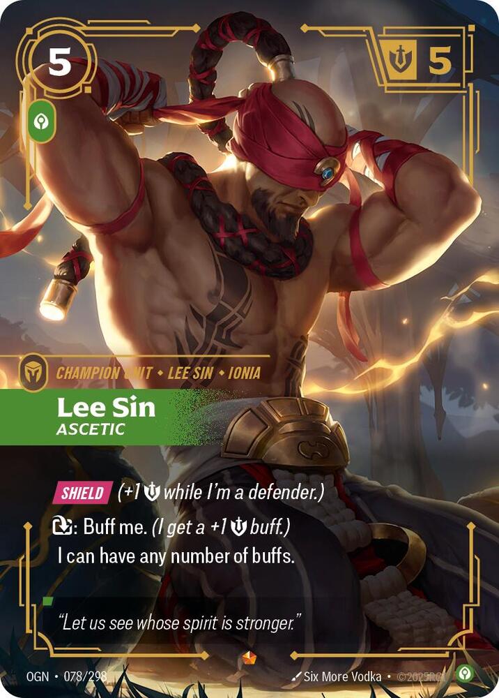 Lee Sin, Ascetic OGN-078/298