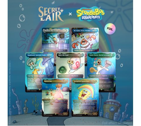 Secret Lair - Legends of Bikini Bottom - Nonfoil