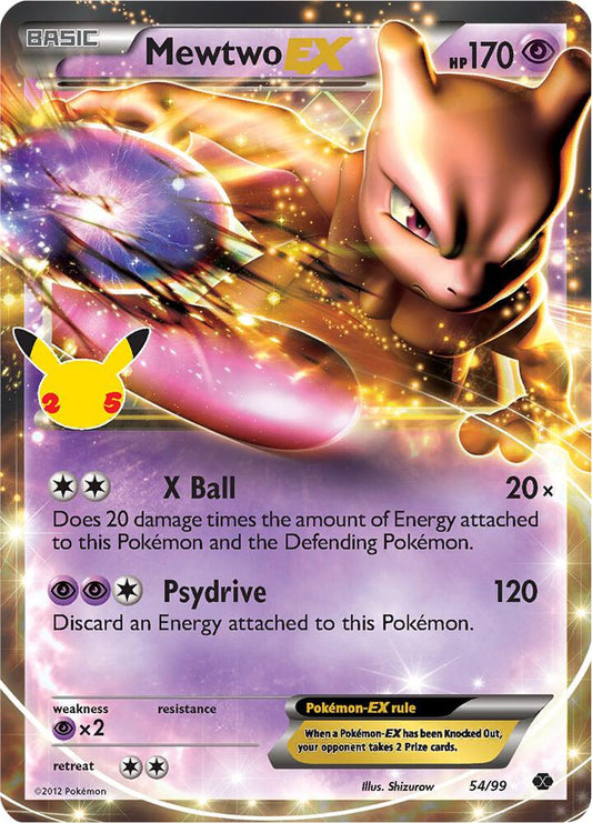 Mewtwo EX (CCC) - Lightly Played