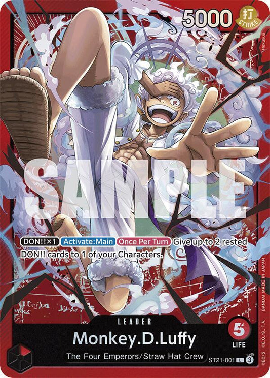 Monkey.D.Luffy (001) - Lightly Played