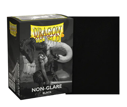 DRAGON SHIELD 100CT BOX NON-GLARE BLACK