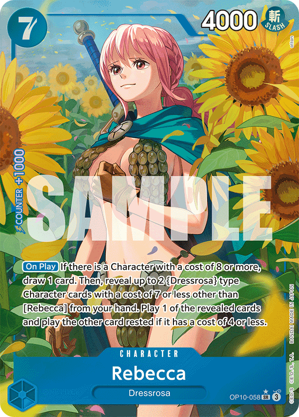 OP10-058 | SR | CHARACTER Rebecca