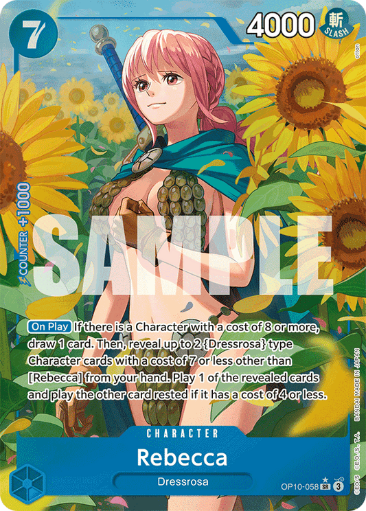 OP10-058 | SR | CHARACTER Rebecca