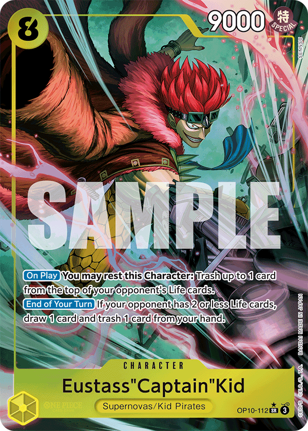 OP10-112 | SR | CHARACTER Eustass"Captain"Kid