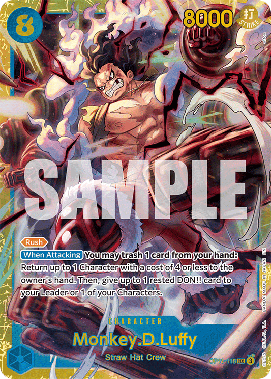 OP11-118 | SEC | CHARACTER Monkey.D.Luffy