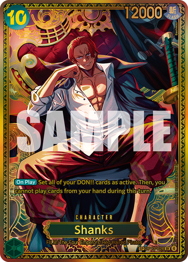 OP13-028 | SP CARD | CHARACTER Shanks
