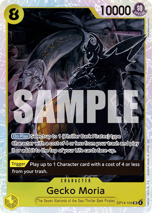 OP14-104 | SR | CHARACTER Gecko Moria