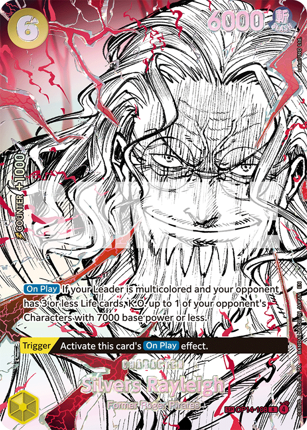 OP14-108 | SP CARD | CHARACTER Silvers Rayleigh