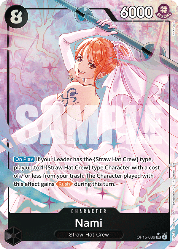 OP15-086 | SR | CHARACTER Nami Alternate Art