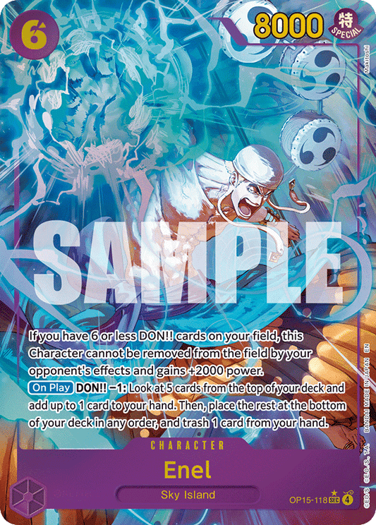 OP15-118 | SEC | CHARACTER Enel (Alternate Art)