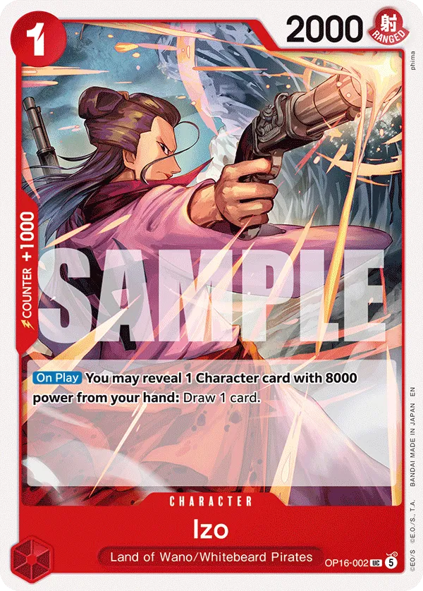 OP16-002 | UC | CHARACTER Izo