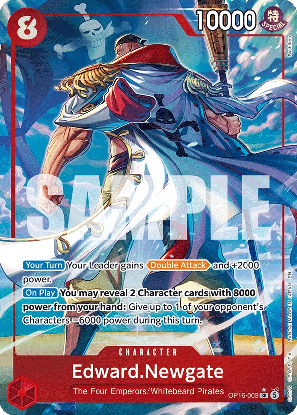 OP16-003 | SR | CHARACTER Edward.Newgate