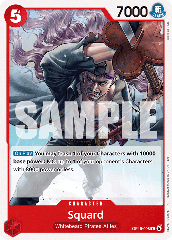 OP16-008 | C | CHARACTER Squard
