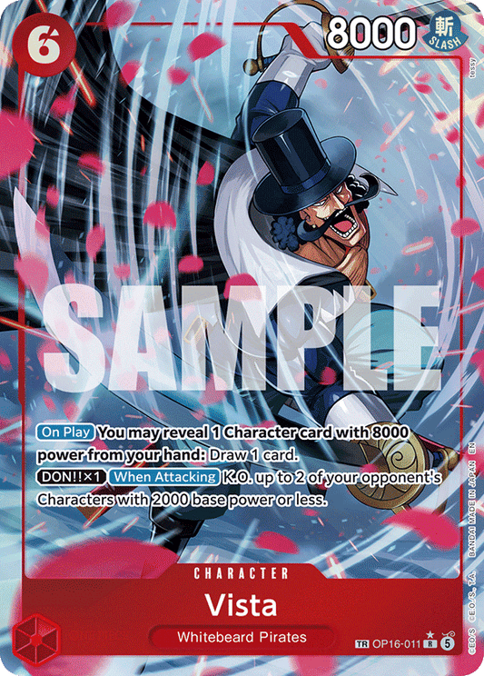 OP16-011 | TR | CHARACTER Vista (Alternate Art)