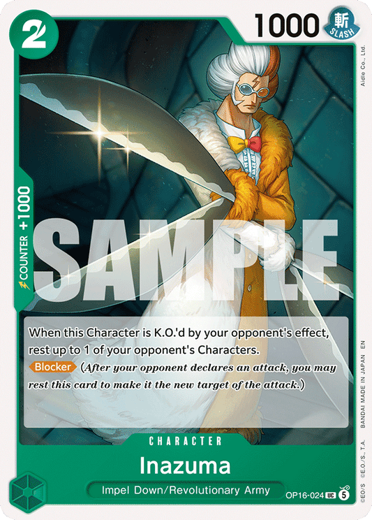 OP16-024 | UC | CHARACTER Inazuma
