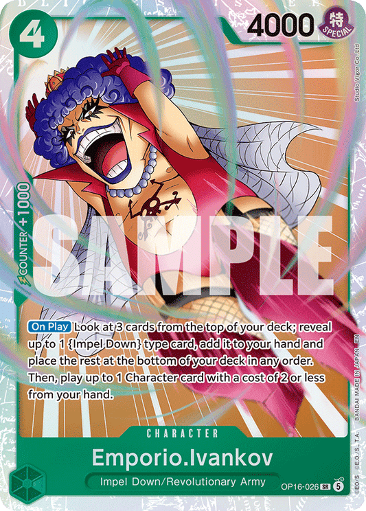 OP16-026 | SR | CHARACTER Emporio.Ivankov