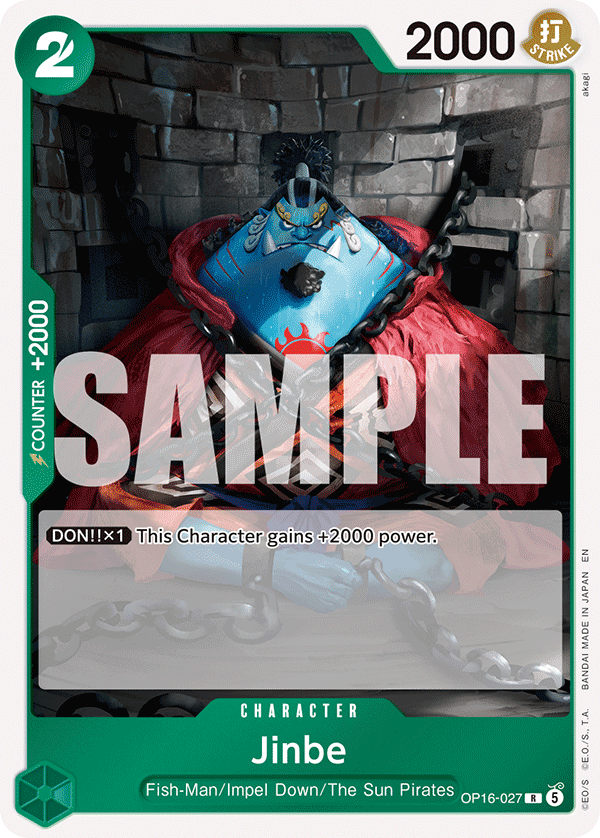 OP16-027 | R | CHARACTER Jinbe