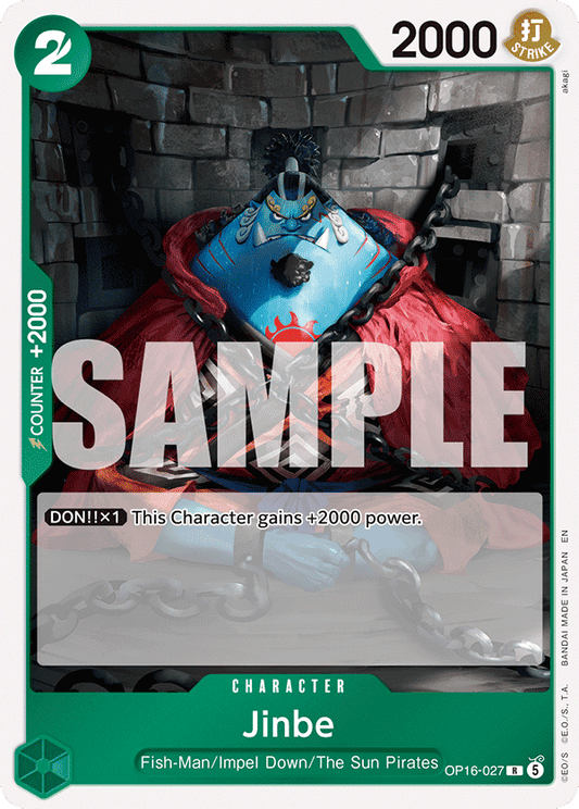 OP16-027 | R | CHARACTER Jinbe
