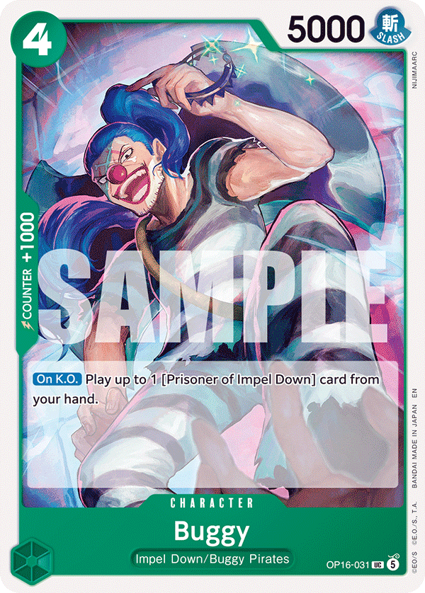 OP16-031 | UC | CHARACTER Buggy