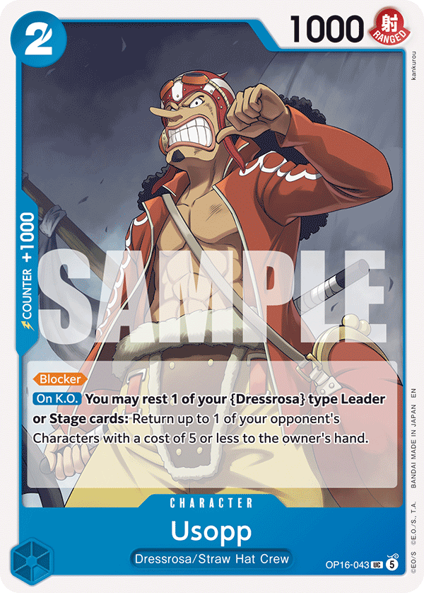 OP16-043 | UC | CHARACTER Usopp
