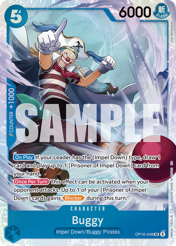 OP16-048 | SR | CHARACTER Buggy