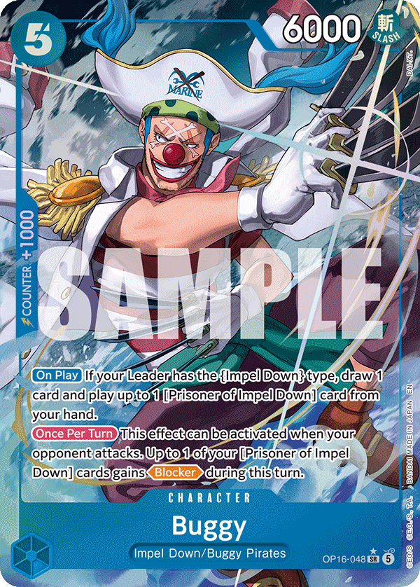 OP16-048 | SR | CHARACTER Buggy (Alternate Art)