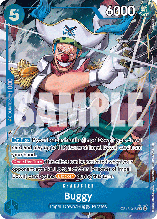 OP16-048 | SR | CHARACTER Buggy (Alternate Art)