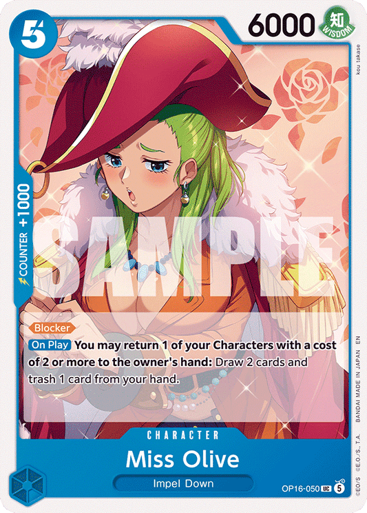 OP16-050 | UC | CHARACTER Miss Olive