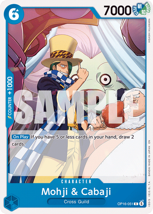 OP16-051 | C | CHARACTER Mohji & Cabaji