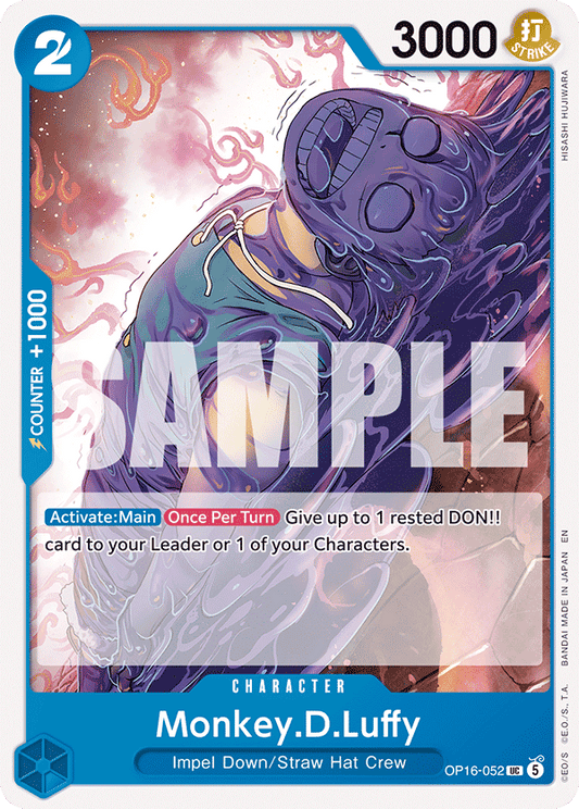 OP16-052 | UC | CHARACTER Monkey.D.Luffy