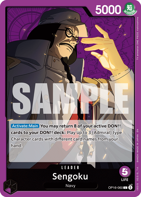 OP16-060 | L | LEADER Sengoku