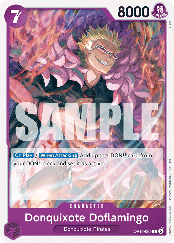 OP16-069 | C | CHARACTER Donquixote Doflamingo