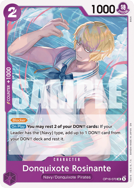 OP16-070 | UC | CHARACTER Donquixote Rosinante
