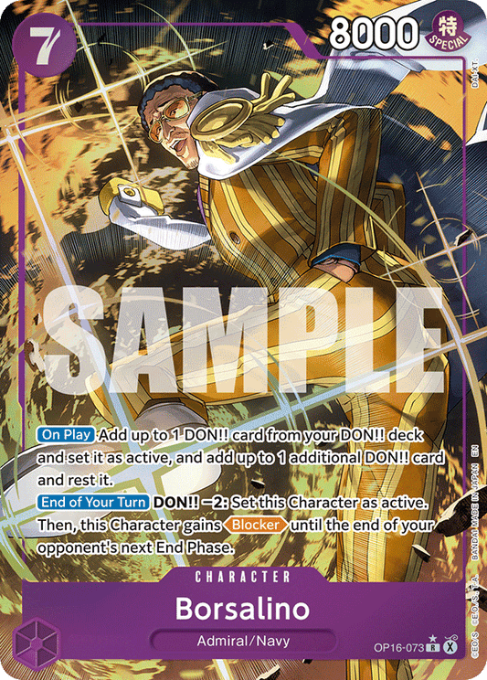 OP16-073 | R | CHARACTER Borsalino (Alternate Art)