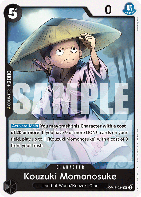 OP16-084 | UC | CHARACTER Kouzuki Momonosuke