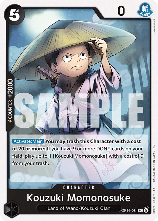 OP16-084 | UC | CHARACTER Kouzuki Momonosuke