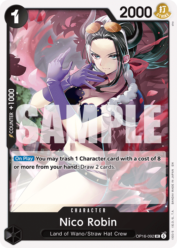 OP16-092 | UC | CHARACTER Nico Robin