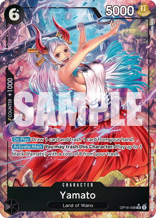 OP16-098 | SR | CHARACTER Yamato (Alternate Art)
