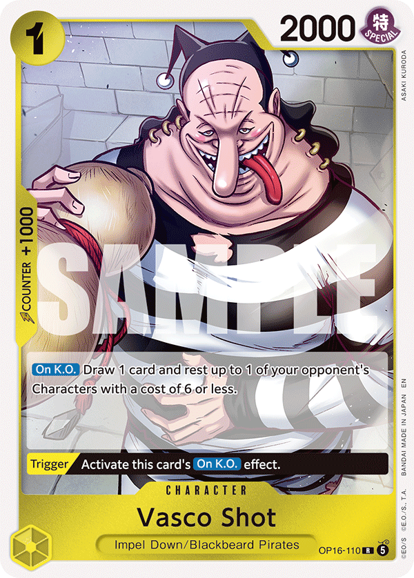 OP16-110 | R | CHARACTER Vasco Shot