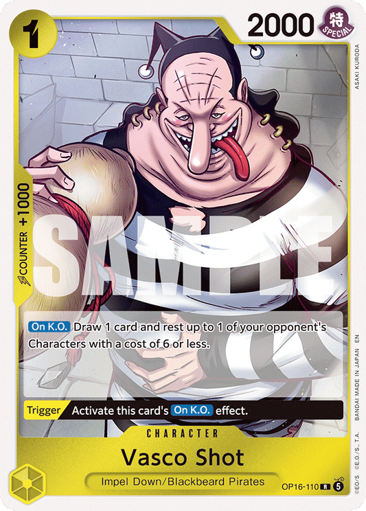 OP16-110 | R | CHARACTER Vasco Shot