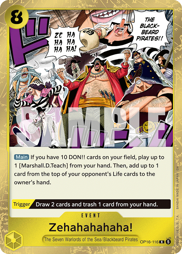 OP16-116 | R | EVENT Zehahahahaha!