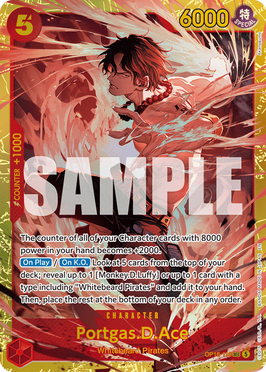 OP16-118 | SEC | CHARACTER Portgas.D.Ace