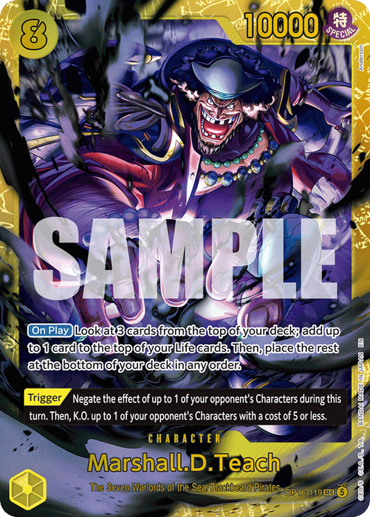 OP16-119 | SEC | CHARACTER Marshall.D.Teach