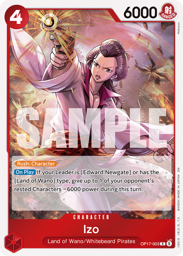 OP17-003 | R | CHARACTER Izo
